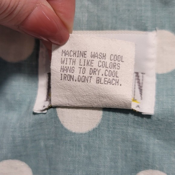 Vintage HANG TEN Polka Dot Dress Women Size 7 open side Sundress Pinup 80s/90s - Picture 16 of 16